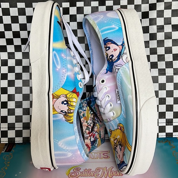 Vans Authentic Pretty Guardians & Tuxedo Mask Sailor Moon Men’s sneakers - Picture 11 of 16